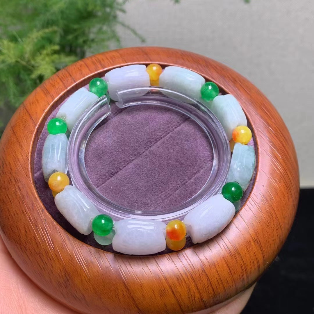 Turtle Bracelet Burmese Jadeite Jade Icy Jade Carved Turtle
