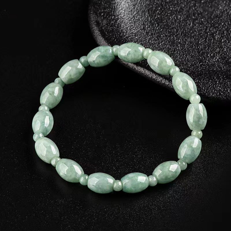 Wholesale Burmese jade passepartout bracelet