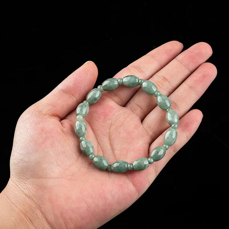 Wholesale Burmese jade passepartout bracelet