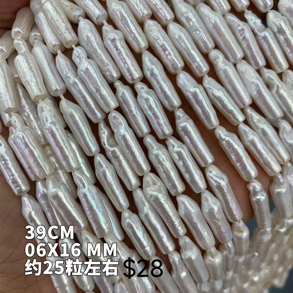 Natural freshwater pearl irregular shaped semi-finished products
