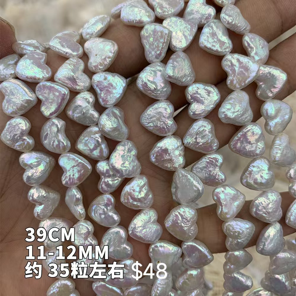 Natural freshwater pearl irregular shaped semi-finished products