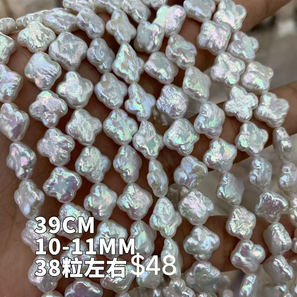 Natural freshwater pearl irregular shaped semi-finished products